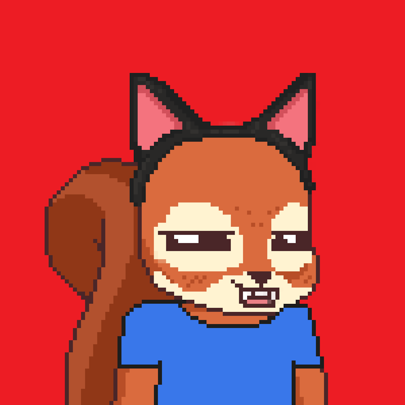 Pixel Squirrels #1428